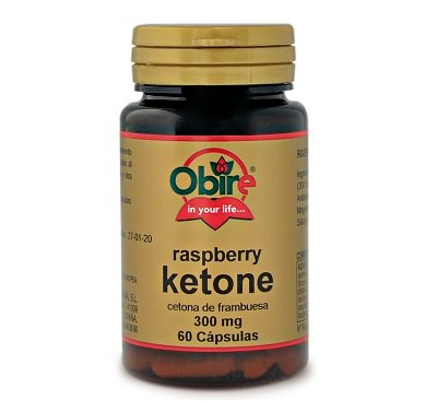 Cetona de Frambuesa (60 cáps. - 300mg) 3 Cetona de frambuesa en cápsulas