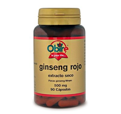 Roter Ginseng Kapseln (90 zu je 500mg) 3 Ginseng rojo en cápsulas