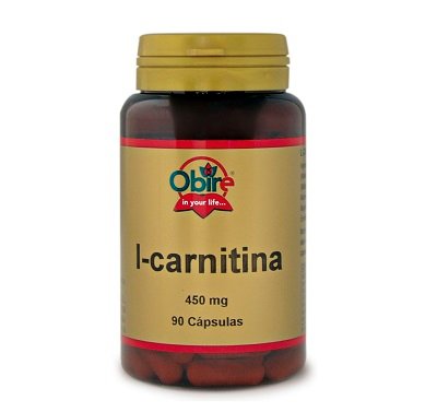 L-Carnitine capsules (90 x 450 mg) 3 L carnitina en cápsulas