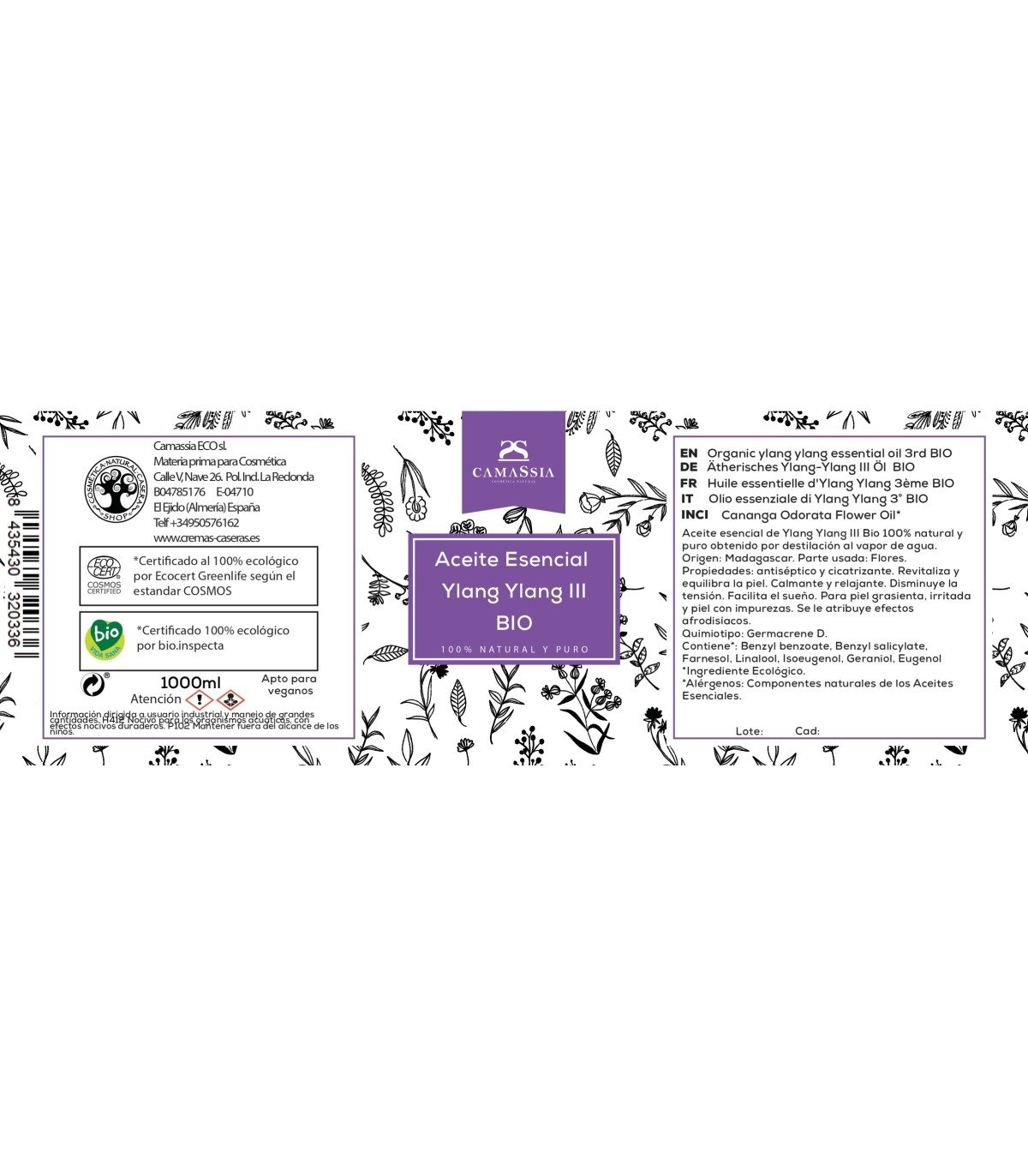 huile essentielle d´YLANG YLANG 10ml 4 huile essentielle d´YLANG YLANG 10ml - Image 2