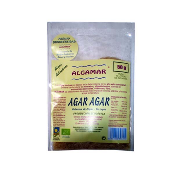 Alga agar agar Fiocchi (Gelidium Sesquipedale) 50g 3 Alga agar agar Fiocchi (Gelidium Sesquipedale) 50gr