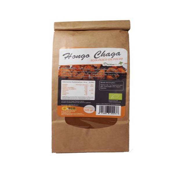 Chaga Mushroom powder BIO 125g 3 Chaga Mushroom powder BIO 125g