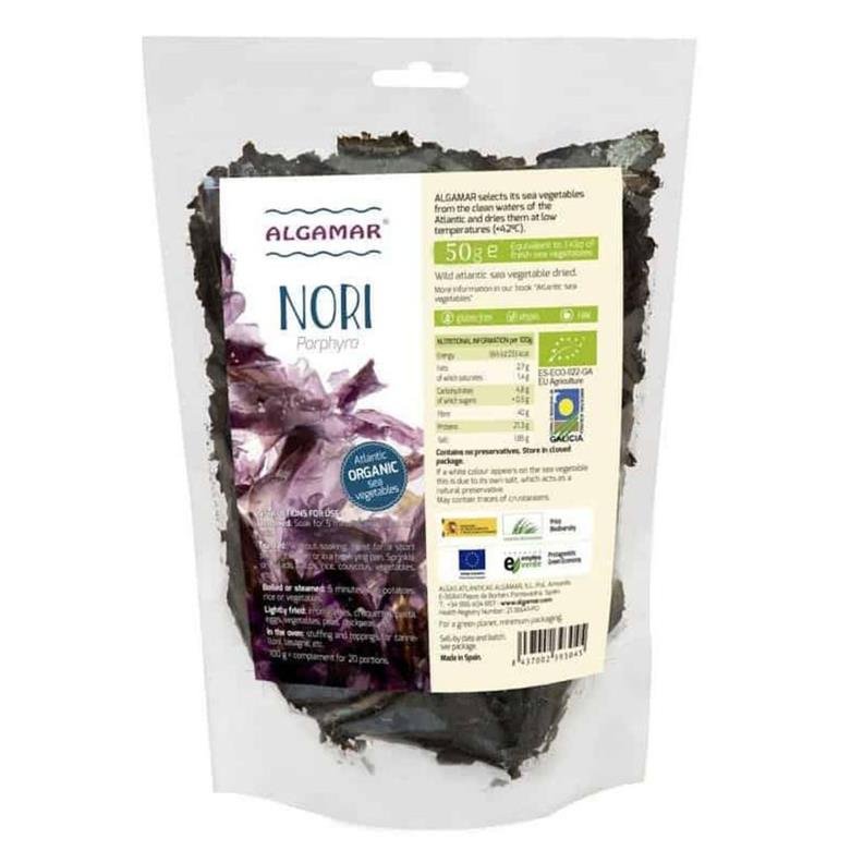 Alga nori BIO (Porphyra umbilicalis) 50g 3 Alga nori BIO (Porphyra umbilicalis) 50g