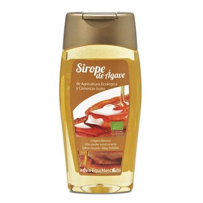 Sirope de Ágave 250ml Ecológico 3 Botella de sirope de agave
