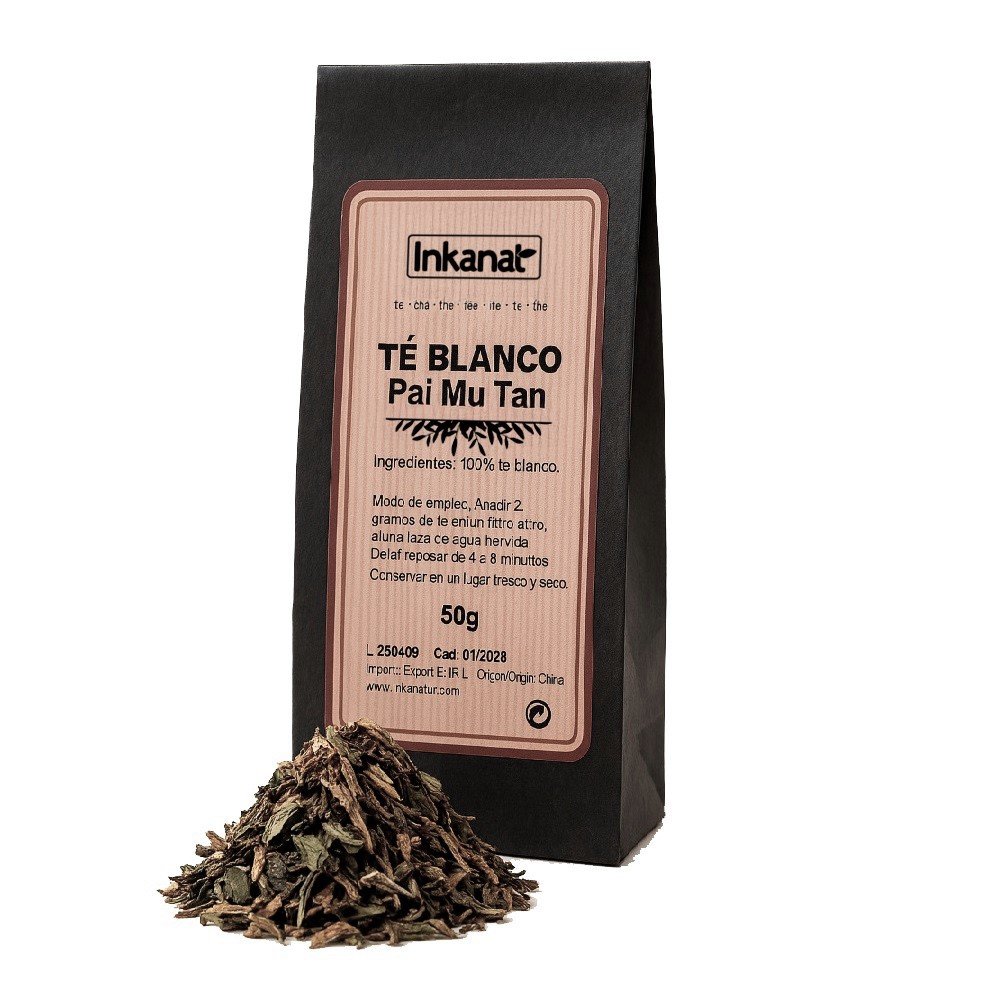 Té Blanco (Pai Mu Tan) 50g. 3 Té Blanco (Pai Mu Tan) 50g.