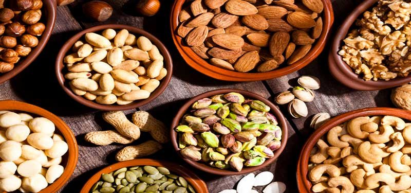 Los frutos secos y sus propiedades nutricionales
