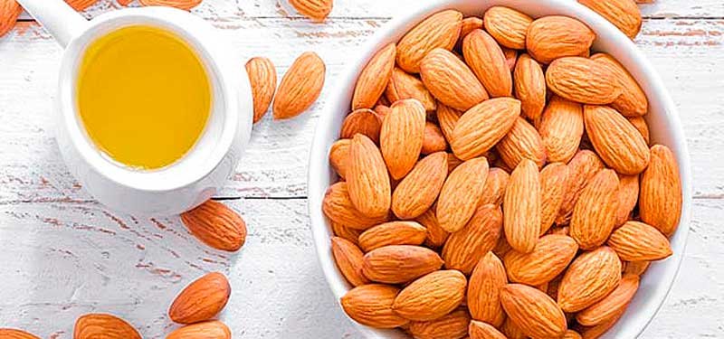 Olio di Mandorle Dolci, proprietà per capelli, viso ..