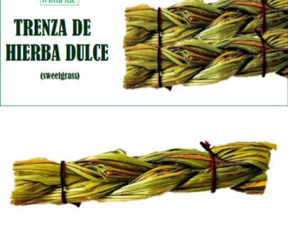 Trenza de hierba dulce (sweetgrass)
