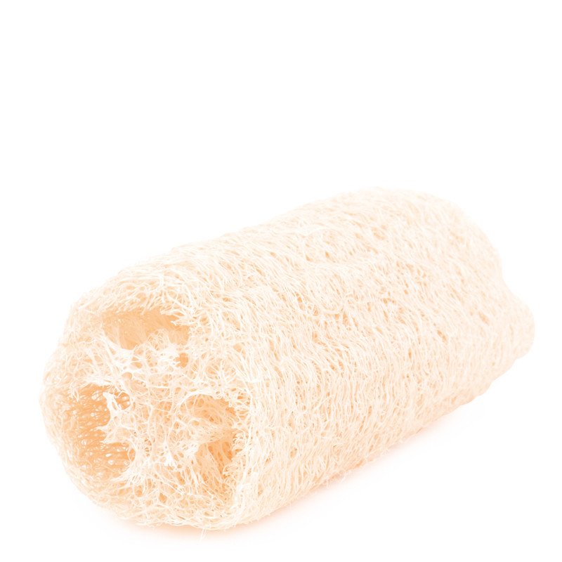 Loofah brut éponge naturelle 27 cm 3 Loofah brut Éponge exfoliante naturelle 27 cm avec cordon