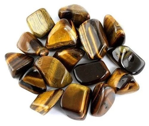 Tijgeroog trommelstenen 3 piedra ojo de tigre canto rodado