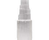 Torre de Selenita, 15cm 2 monolito de selenita grande