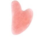 Gua Sha de cuarzo rosa