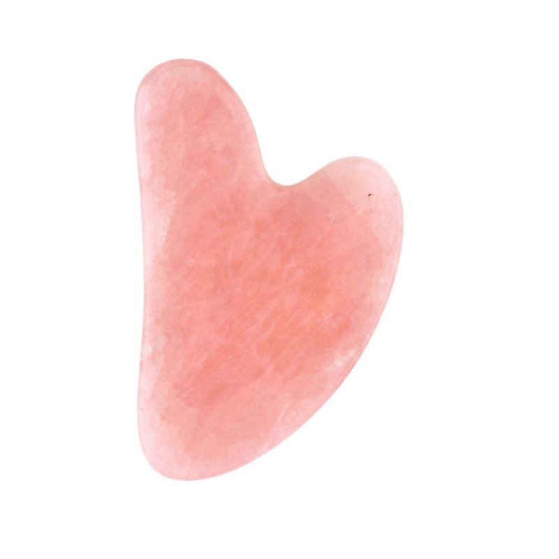 Rose quartz Gua Sha stone 3 Gua Sha de cuarzo rosa