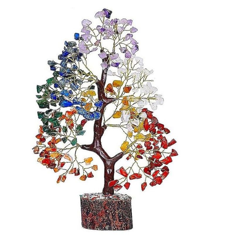 Árbol de minerales - 7 Chakras 3 Árbol de minerales - 7 Chakras