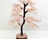 arbol cuarzo rosa